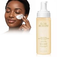 Flori Roberts Perfect Tone Cleansing Foam, Gentle Purifying Face Wash for Women of Color or Deeper Skin Tones, for Normal, Dry, Oily, Sensitive Skin, Nourishing and Hydrating