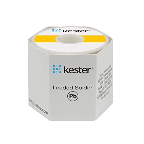 Kester 2463379721 Wire Solder Sn63Pb37 2.2%285 .062 1 LB Spool