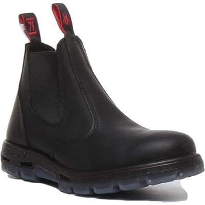 Redback UBBK Easy Escape Slip-On Soft Toe Black Redback Boot Size UK10.5 = US11.5