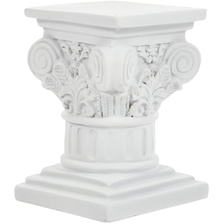 Pillars White Roman Pillars Resin Decorations for Home Decor Statue Indoor Outdoor Modern Style Wedding Table Decoration Ornament S Artistic Statue