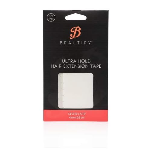 Ultra Hold Hair Extension tape tabs 4cm X 0.8cm. 3-pks - 360-tabs