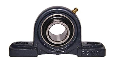 Bearing Pillow Block UCP 204-12: 2-Bolt, 3/4" Inner Diameter(I.D) and 3/8" Bolt Size with Set Screw Collar, 151090