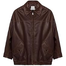 Huntington Oversized Leather Jacket