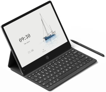 TCL Note A1 NXTPAPER 11.5-Inch Full-Color Electronic Notebook, 120 Hz, Ultra Thin, 0.2 inch 5.5 mm, AI Tablet, Dedicated Keyboard, Pen Included, ChatGPT Compatible, Google Play, Lettering, Eye
