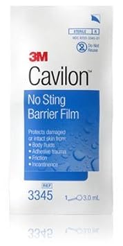 MCK33452100-3m Barrier Film Cavilon 3.0 mL Wand, Alcohol Free, No Sting