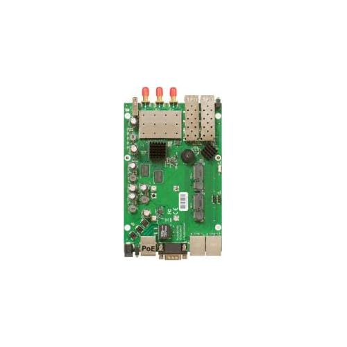 MikroTik - RB953GS-5HNT-RP - RouterBOARD 953GS-5HnT-RP with 720MHz CPU, 128MB RAM, 3x Gigabit LAN, 2x SFP, Built-in 5GHz