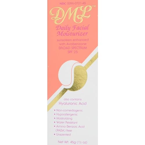 DML Facial Moisturizer SPF 25, 1.5 Oz 3 Pack SG_B0064JD6VQ_US