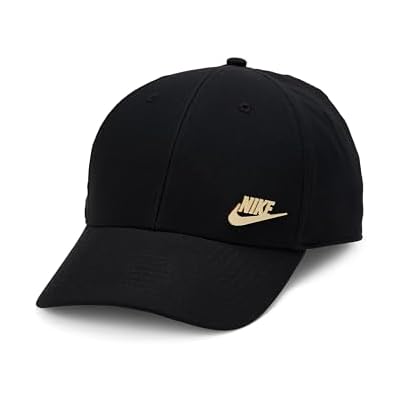 Nike Unisex Adult Dri-FIT Club Structured Metal Logo Cap Hat | Mens and Womens