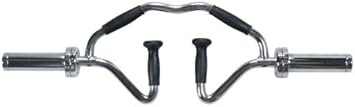 York Barbell 32031 International Bi Tri Trap Bar with Rubber Grips