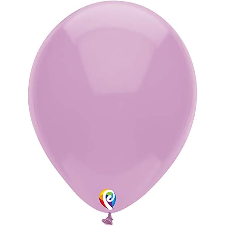 12 Lilac Latex Party Balloons