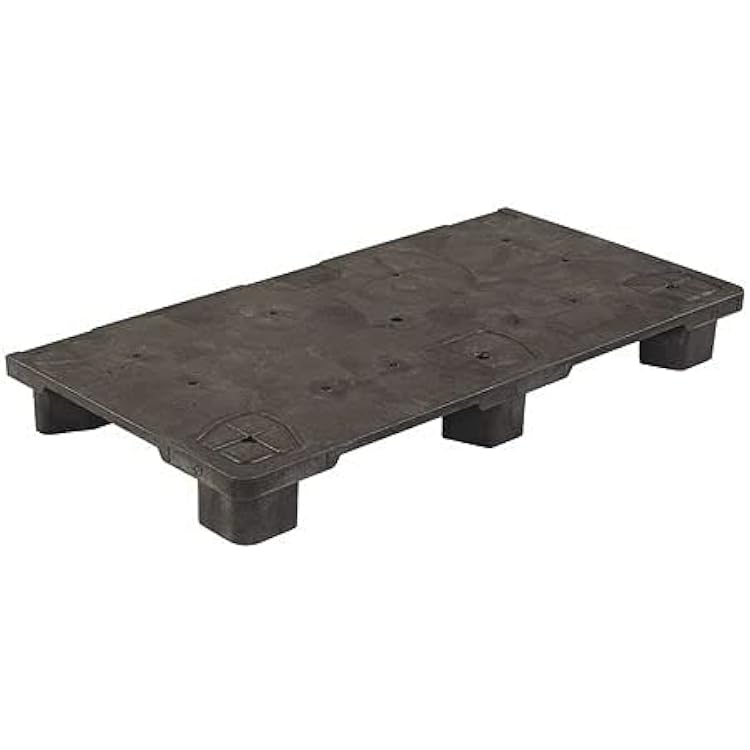 Pallet, 48 in. L x 24 in. H, Black Brand. Pack of 2
