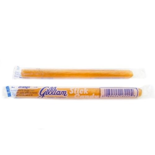 Old Fashioned Candy Sticks [80CT Box], Orange