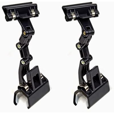 Adjustable Document Holder for Typing, Rotatable Paper Copy Holder Clip,Handy Artist Supplies Clamp,Computer Typing Proofing Folder.2 Packs