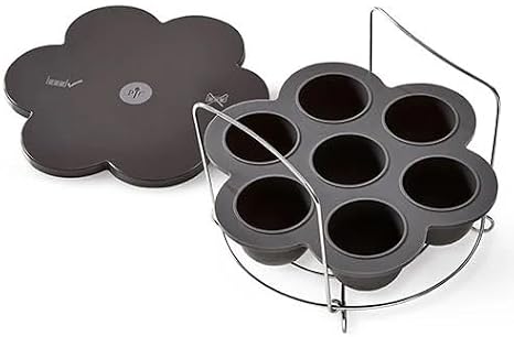 Gray Silicone Egg Bite Molds by Pampered Chef