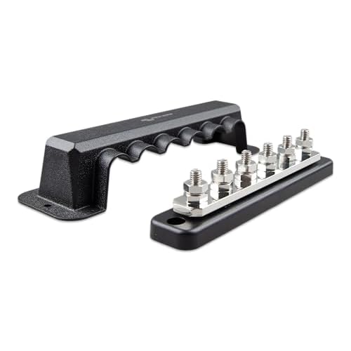 Victron Energy Busbar 250 Amp 70A, 2P with 6 Screws and Cover