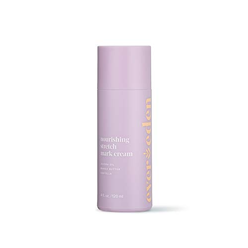 Evereden Nourishing Stretch Mark Cream 4 fl.oz: Clean & Vegan Cream for Pregnancy and Postpartum | Pregnancy Stretch Mark Prevention | Rich in Vitamins & Minerals | Valentine Gifts for Women