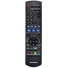 N2QAKB000086 Replaced Remote fit for Panasonic Blu-ray Disc Player DMP-B500 DMP-B500EB DMP-B500EG