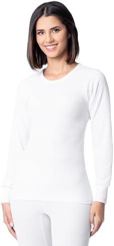 Indera Womens Traditional Long Johns Thermal Long-Sleeve Crew Top