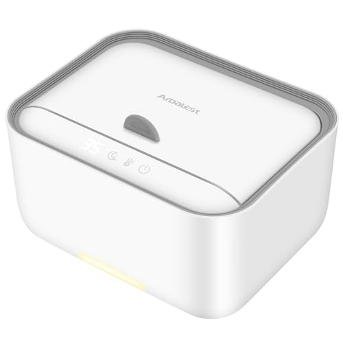 Arbalest Baby Diaper Wipe Warmer with Night Light, Large Capacity Locks in Freshness, Fast and Even Heating Easy to Use, Fit for Cloth Wipes, 3 Modes of Temperature Heating Control