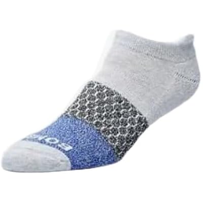 Bombas Womens Grippers Non-Slip Ankle Socks Black Barre Medium