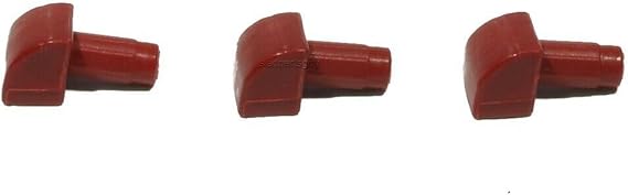 Generic Motorcycle & Scooter Replacement Parts & Accessories For Ski-Doo Legend V-800 Touring/Trail, 2007-2009 Set 3 Red, Clutch Cam Slider Shoes Index-TRF965-19382, black