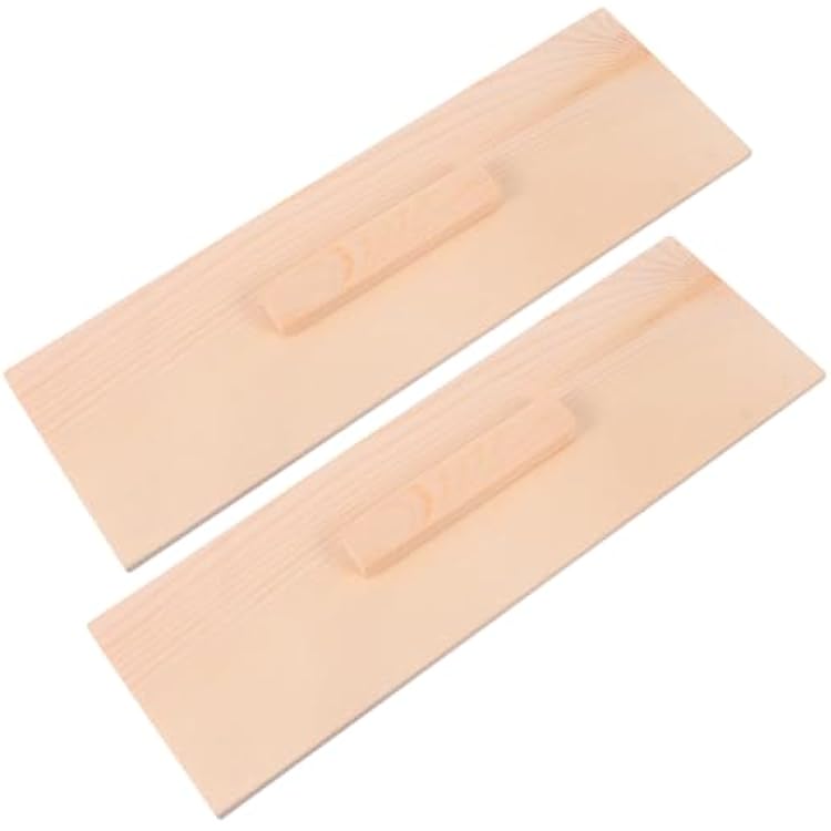 2Pcs Solid Wood Mold Lids for Soap Loaf and Toast Making | Reusable Wooden Covers for DIY Soap Crafting and Baking Molds