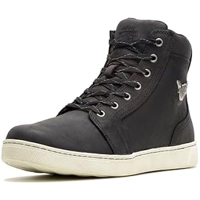 Harley-Davidson Mens Bateman 5 Metal Leather Motorcycle Boot