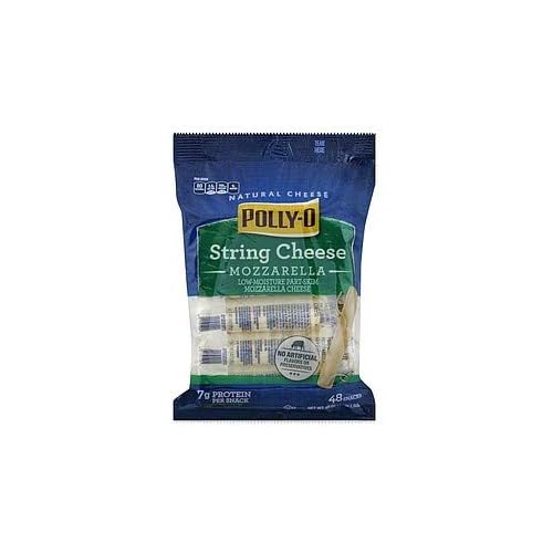 Polly-O String Cheese Mozzarella Low-Moisture Part Skim Cheese 48 stick