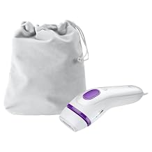 Braun Gillette Venus IPL Hair Removal for Women, SilkExpert IPL BD 3005, FDA Cleared Home System for Permanent Reduction in Hair Regrowth for Body Face Corded, White