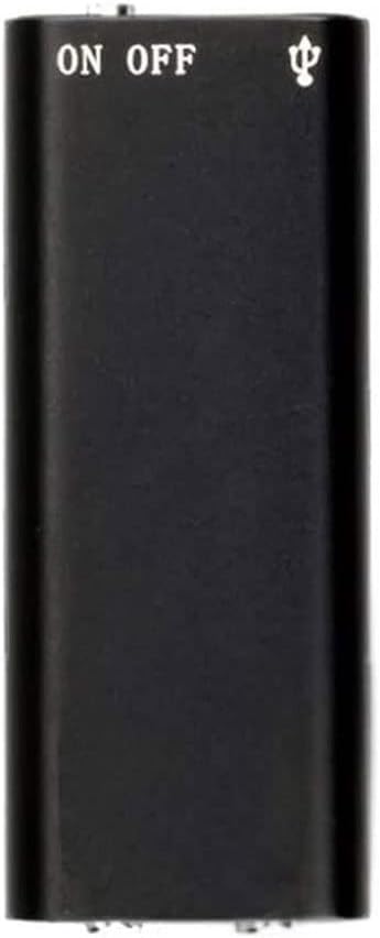 Digital Voice Recorder Voice Activated Recorder with Playback - Small Tape Recorder for Lectures, Meetings, Interviews, Mini Audio Recorder USB Charge, MP3(8GB) (Size : 8GB)