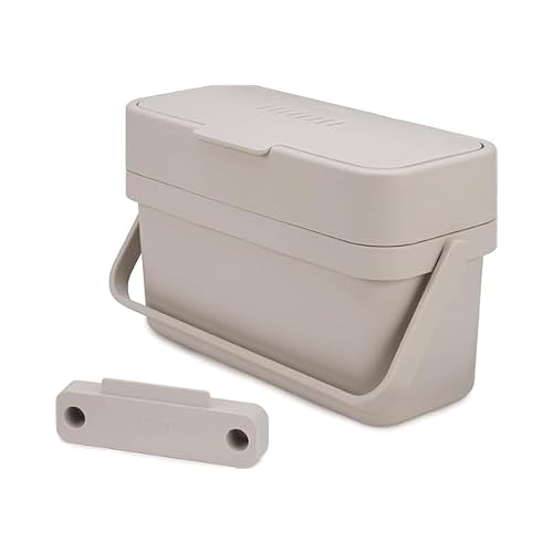 Joseph Joseph Compo Wall Mountable Compost Caddy, 1 Gallon