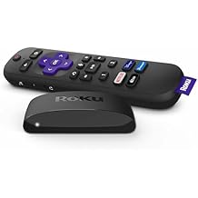 Roku Express | HD Roku Streaming Device with Simple Remote (no TV controls), Free & Live TV