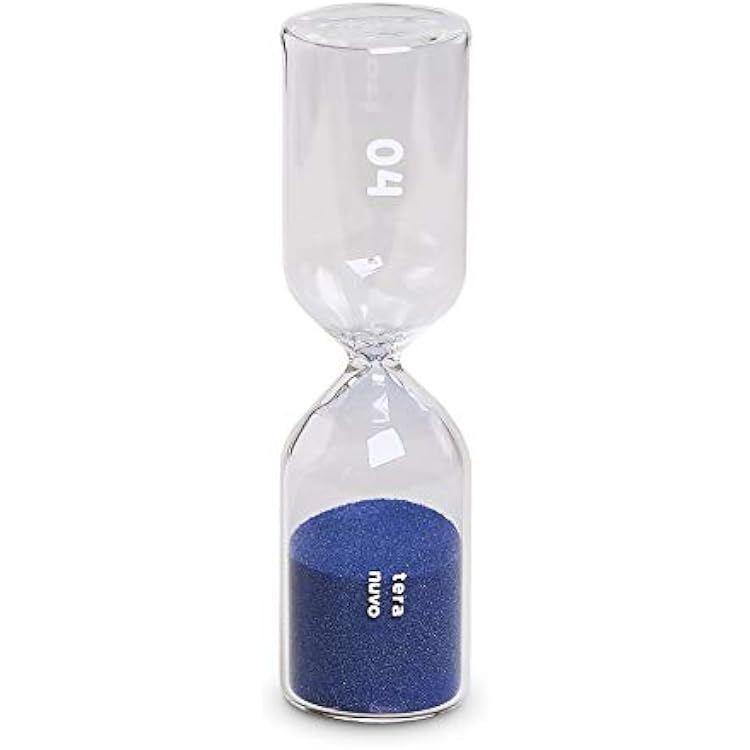 Teranuvo Hourglass - [3 Minutes][Shock Resistance][Perfect Timer for Light Coffee]