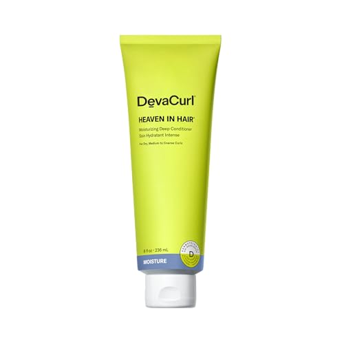 DevaCurl Heaven in Hair Moisturizing Deep Conditioner | Eases Detangling | Nourishes and Soften Curls