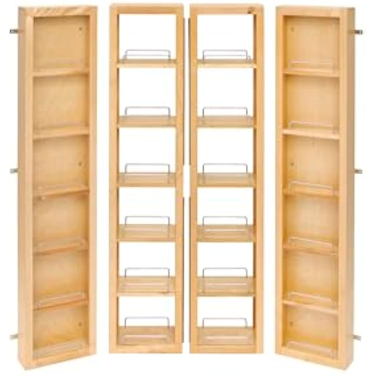 Rev-A-Shelf Wood Swing Out Pantry Cabinet Organizer Kit