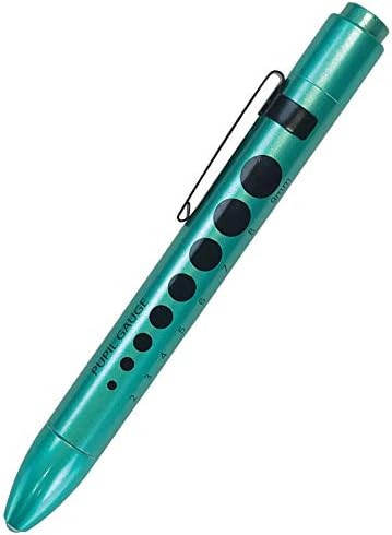 Prestige Medical Soft LED Pupil Gauge Penlight, Aqua Sea