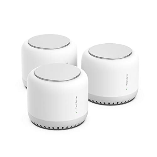 Meshforce M7 Tri-Band Whole Home Mesh WiFi System 3 Pack, Gigabit Mesh WiFi Routers, Seamless High Performance Wireless Covers 7 Rooms and 75 Devices