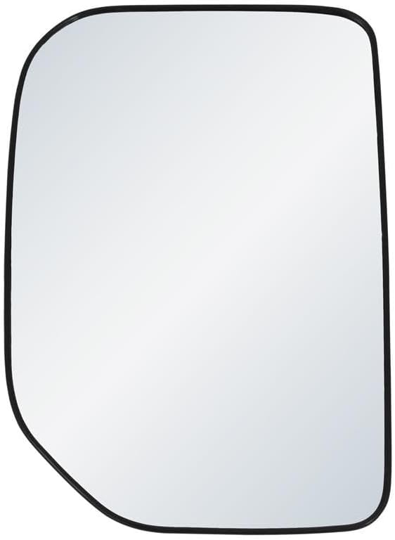 Driver Side Mirror Glass Assembly With Plastic Backing Plate (Non-Heated) Compatible with 2007-2014 Toyota FJ Cruiser