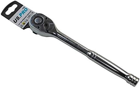 US PRO 1/2 Dr Quick Release Straight Ratchet 4158