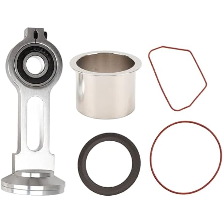 KK-4835 Compressor Piston Kit, Connecting Rod Replacement KK-4835 Air Compressor Piston Kit, Compressor Maintenance Kit for Sears Oil Compressor Pumps