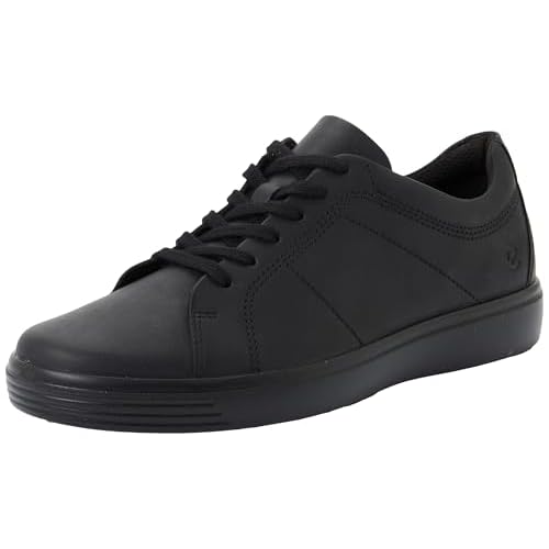 ECCO Mens Classic Sneaker M, Black, 1010.5
