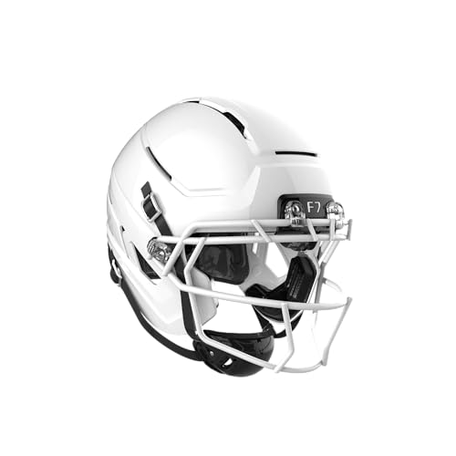 Schutt F7 AiR Varsity Football Helmet, Virginia Tech 5-Star Helmet, Lightweight Football Helmet for High School