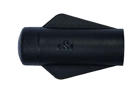 iSi North America Replacement Charger Holder, Fits Only iSi siphons 102001/106001, Black