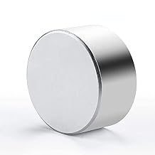 40x20mm Super Strong Neodymium Disc Magnet, Powerful Magnet Disc Permanent Rare Earth Magnets for Science Project Building Fridge Craft and Office (One Piece)
