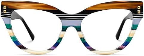 Zeelool Stylish Cat Eye Glasses for Women Chic Eyewear Cascata ZOA01858