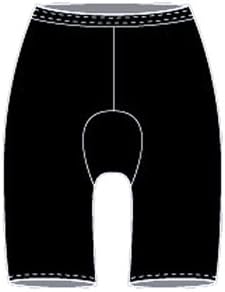 Clothing Shorts Andiamo Women's Padded Skins Black Small
