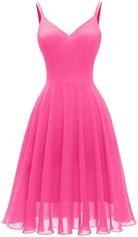 Ellames Womens 2026 Summer Dress Spaghetti Strap Cocktail Swing Beach Dresses V Neck Sundress