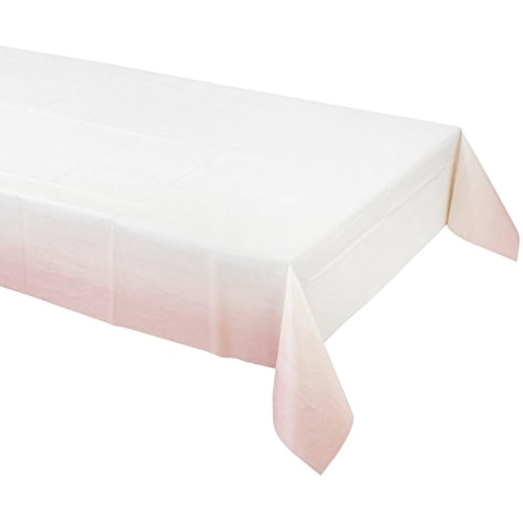 Talking Tables Pink And Gold Party Supplies | Pink Paper Table Cloth | Great For Baby Shower, Girls Party, 1st Birthday And Birthday Celebrations | Paper, 180 cm x 120 cm