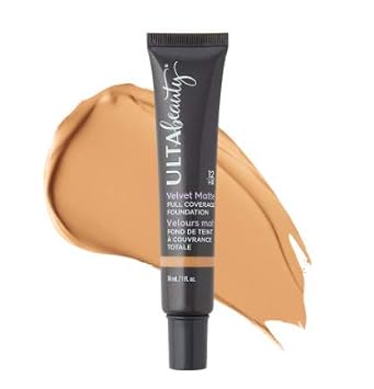 Ulta Beauty Velvet Matte Long Lasting Cream Concealer Foundation, Medium Neutral, 1 Fluid Ounce