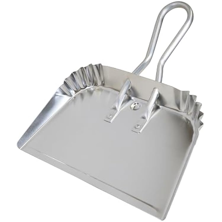 Quickie Bulldozer 17 Aluminum Dust Pan, for Heavy Duty Dusting and Debris Collection